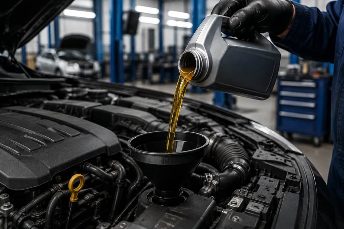 Oil Change service in Dubai